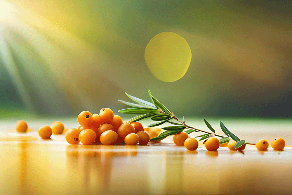 Sea buckthorn berries — the botanical source of sea buckthorn oil