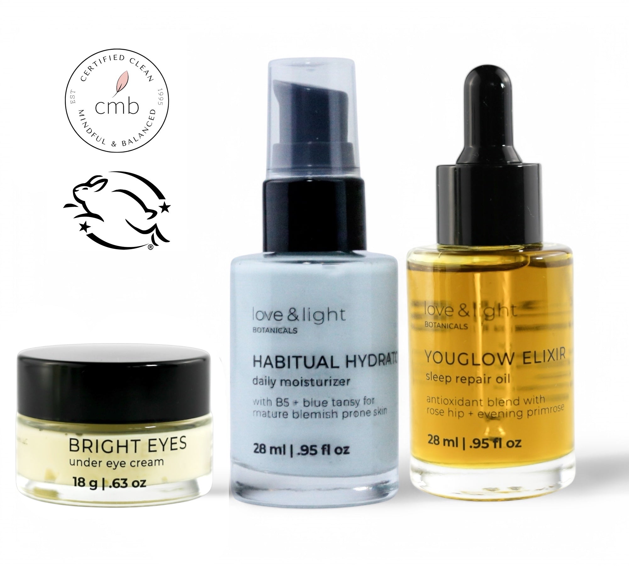 3-step skincare kit | simple plant-powered routine for sensitive