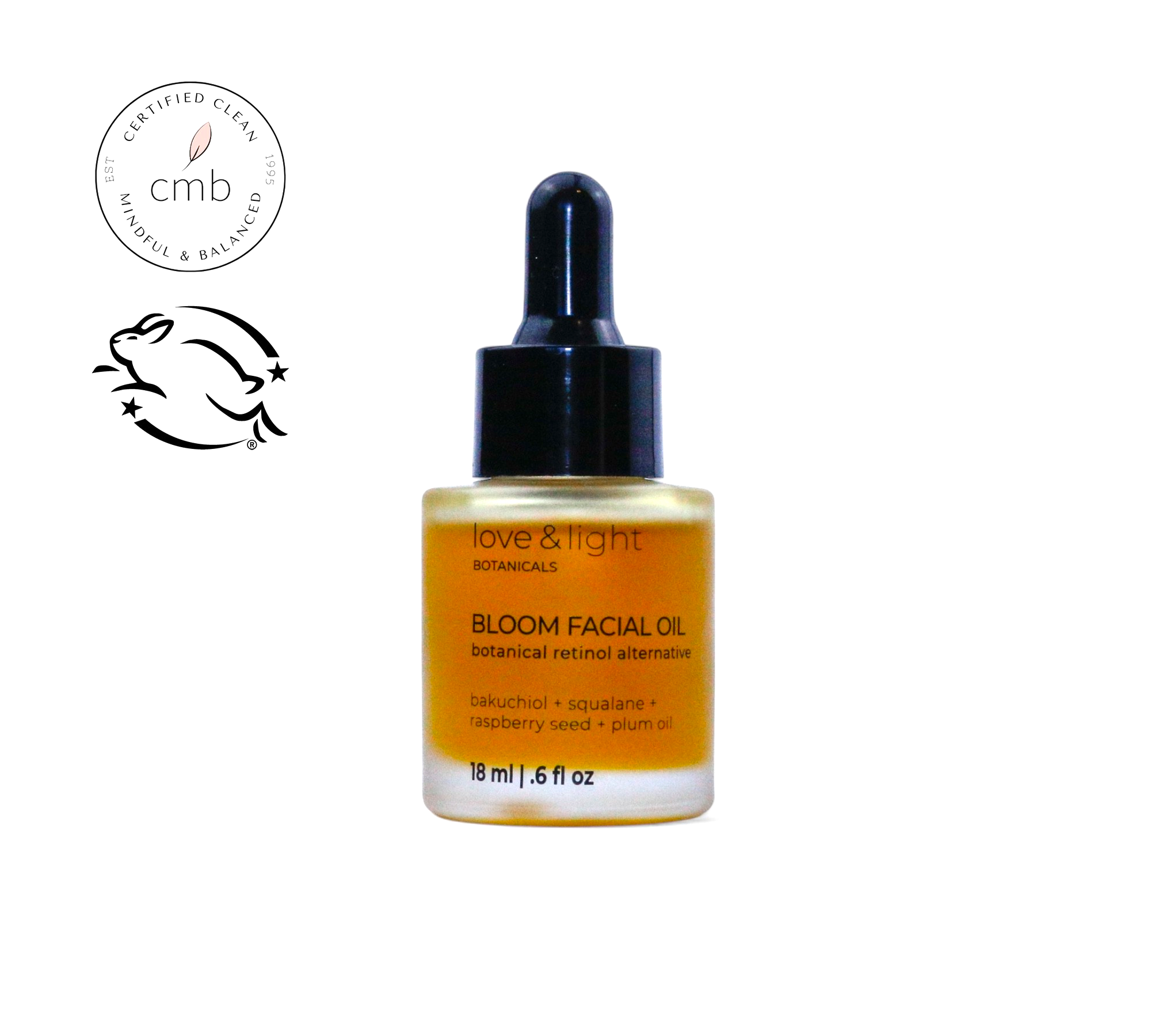 Bloom facial oil | bakuchiol oil for sensitive skin – Love and