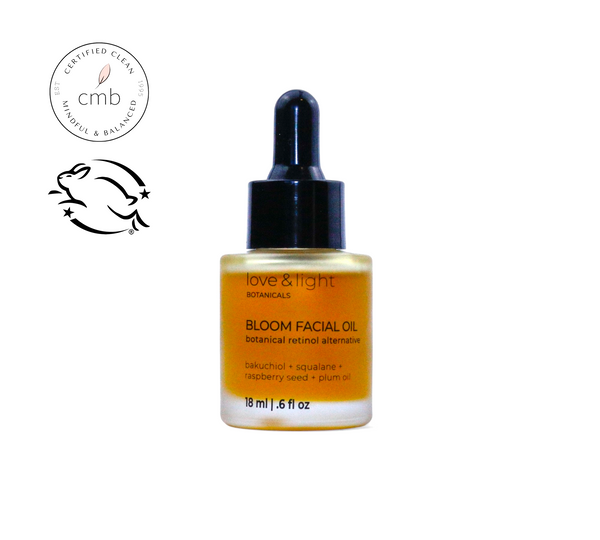 Bloom facial oil | bakuchiol oil for sensitive skin – Love and