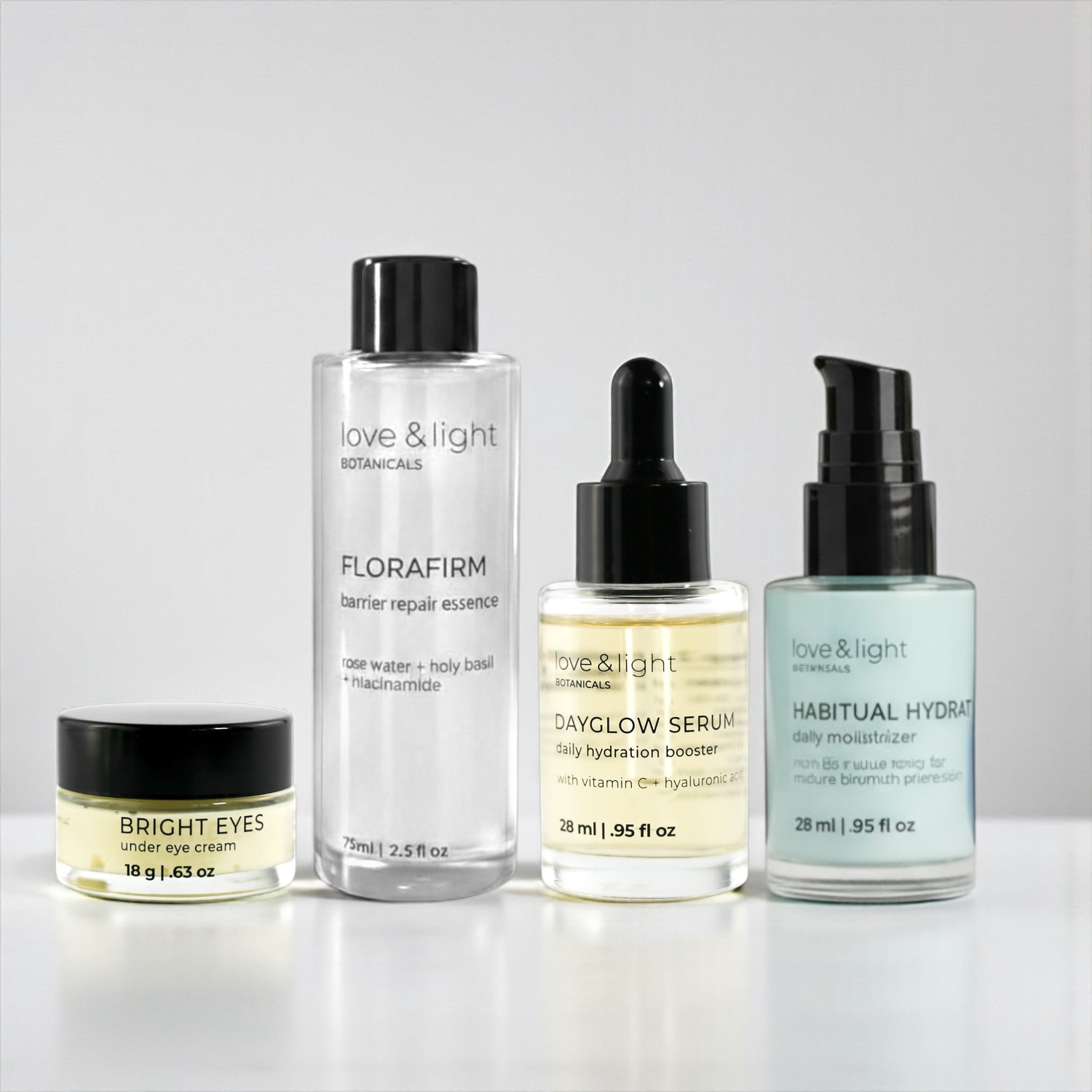 Morning skincare routine