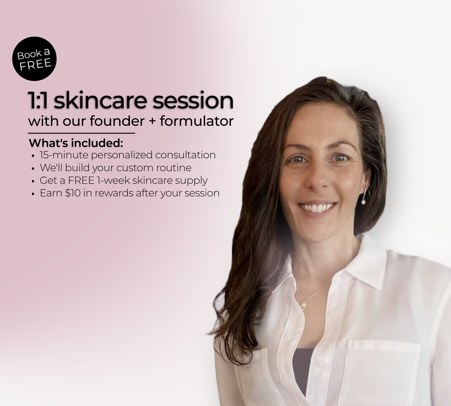 FREE 1:1 skincare consultation